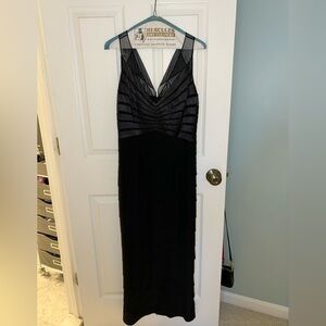 Chetta B Black Midi Dress